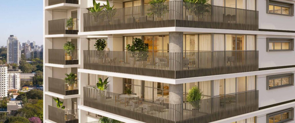 Agami Park Residences – Detalhe Da Varanda