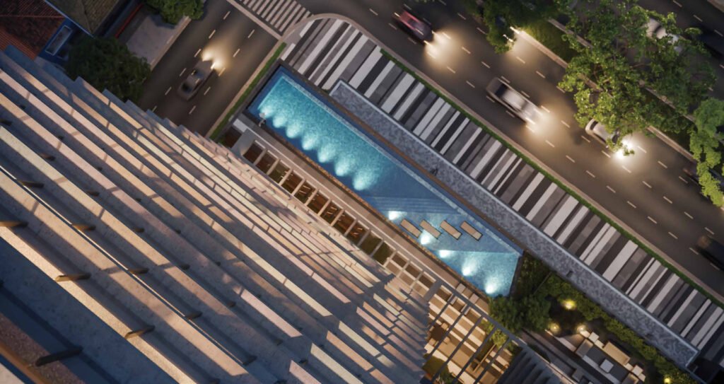 Park Avenue – Vista De Cima Para Baixo