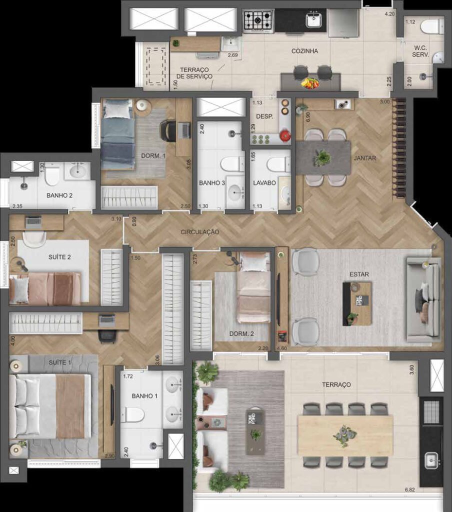 Planta humanizada do East Blue.