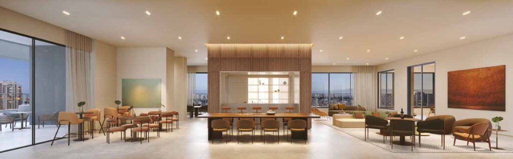 Metropolitan by Lindenberg – Lounge Rooftop - Perspectiva Ilustrada