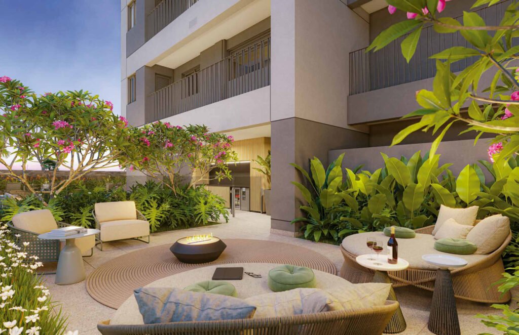 Agami Park Residences – Lounge Lareira