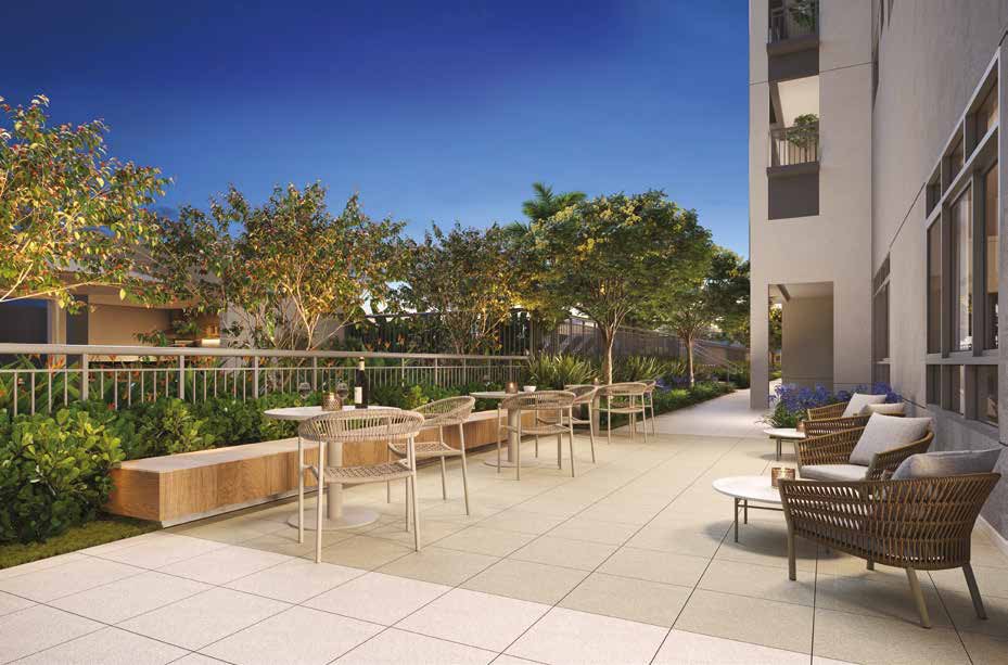 Azzure Resort Life – Praça / Lounge Gourmet