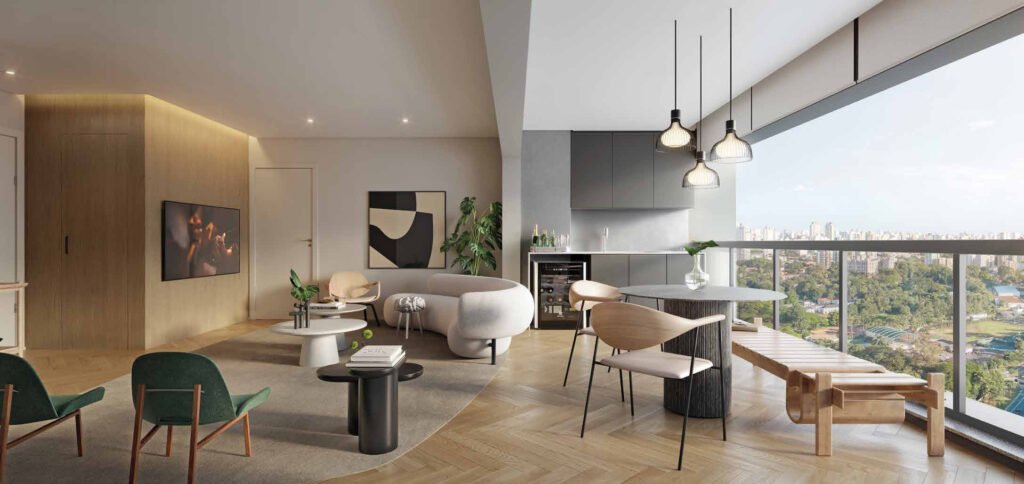 Lindenberg Alto das Nacoes – Living Do Apto. De 110 M²