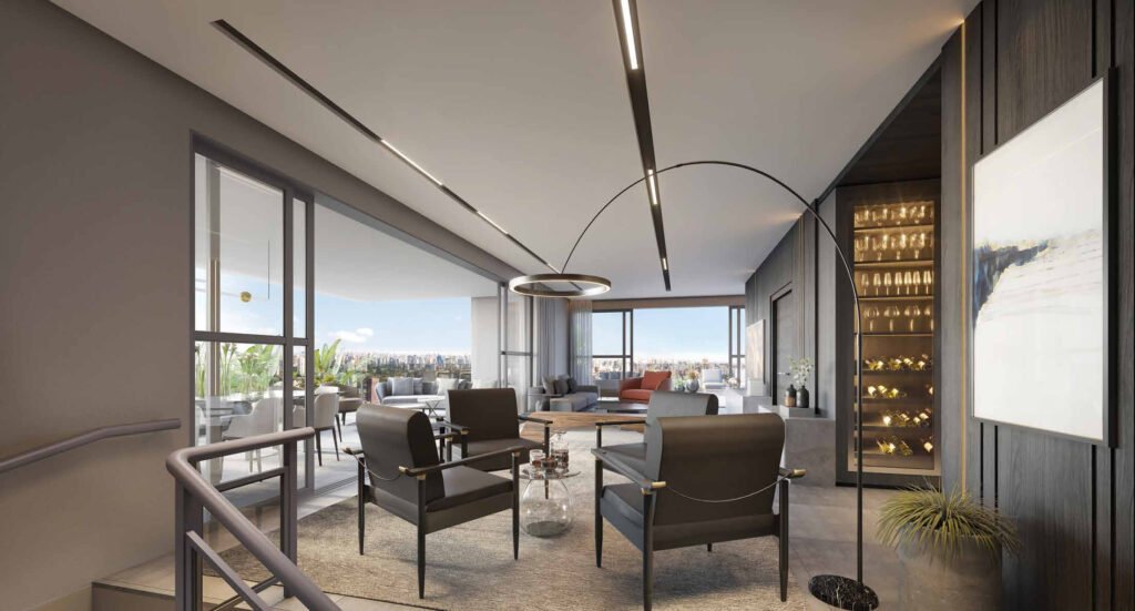 Lindenberg Ibirapuera – Living Do Duplex