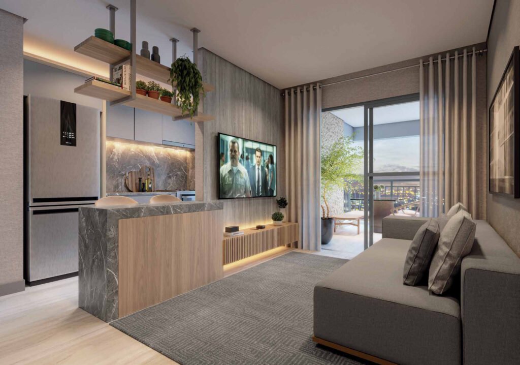Dream View Vila Prudente – Living Do Apto. De 73 M² — Final 11