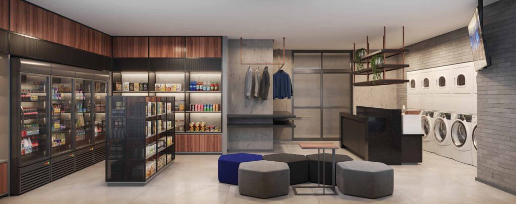 Chanes Street – Laundry / Minimarket — 17º Pavimento — Rooftop